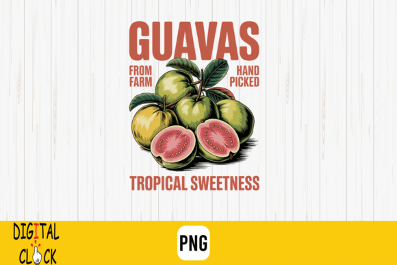Download Vintages Retro Guavas Exotic Fruit Lover - Vintage Collection