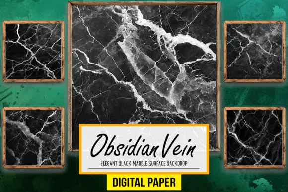Download Elegant Black Marble Surface Backdrop - Backdrop Collection