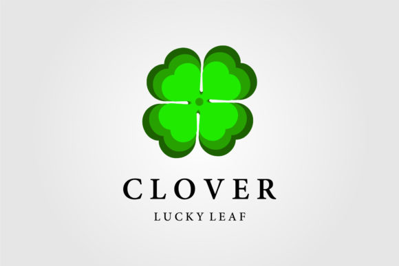Download Clover Leaf Vintage Vector Logo Design - Vintage Collection