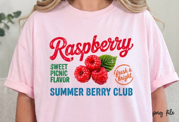 Download Vintage Fruit PNG Retro Summer Raspberry - Vintage Collection