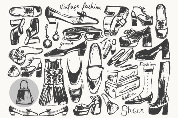 Download Vintage Fashion Set - Vintage Collection