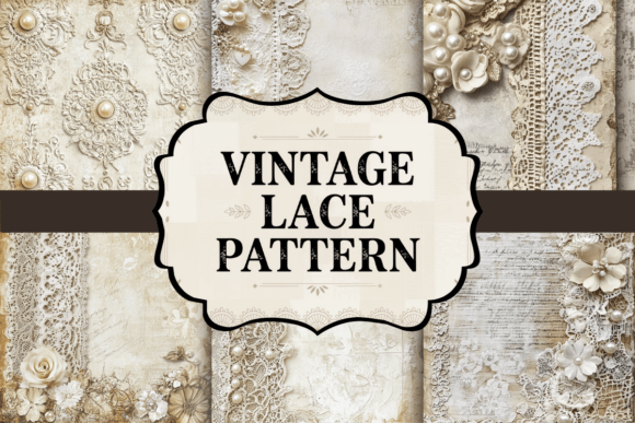 Download Vintage Lace Pattern - Vintage Collection