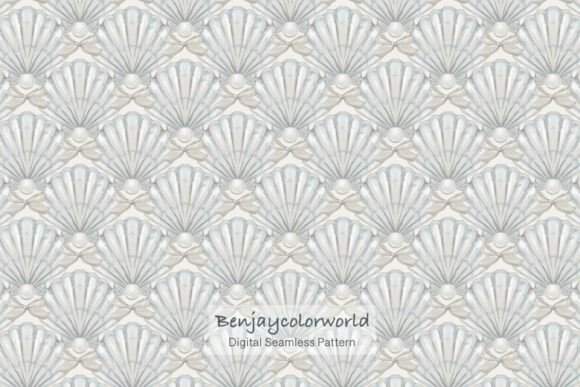 Download Elegant Vintage Scallop - Vintage Collection