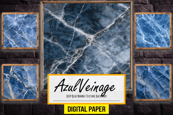 Download Deep Blue Marble Texture Backdrop Design - Backdrop Collection