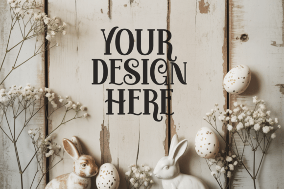 Download Boho Easter Tabletop Backdrop Mockups - Backdrop Collection