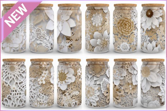 Download Floral Vintage Lace Libbey Glass Bundle - Vintage Collection