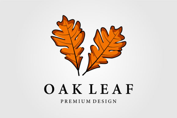 Download Oak Leaf Vintage Vector Logo Design - Vintage Collection