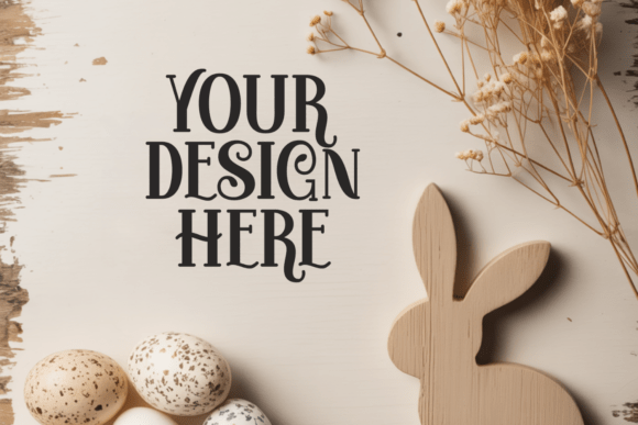 Download Boho Easter Tabletop Backdrop Mockups - Backdrop Collection