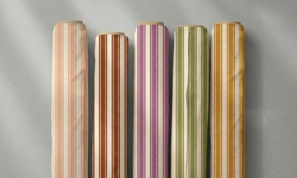 Download Vintage Vertical Stripes - Vintage Collection